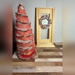 Dollhouse Miniature Christmas Tree/ Wreath